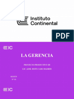 Tema 2 - La Gerencia