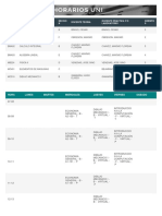 Horario 5