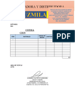 Proforma Luzmila 2