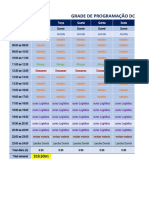 Modelo de Plano de Estudo