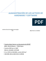 Administración de Los Activos de Hardware y Software
