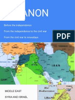 Presentation On Lebanon