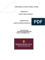 Comprendiendo conducta normal y anormal