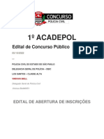 PCESP - Edital 1o ACADEPOL OFICIAL