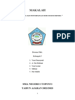 Makalah Hukum Mendel Dan Penyimpangan Semu Hk. Mendel