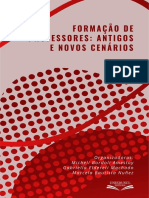 E-BOOK - FORMAÇÃO DE PROFESSORES - ANTIGOS E NOVOS CENÁRIOS