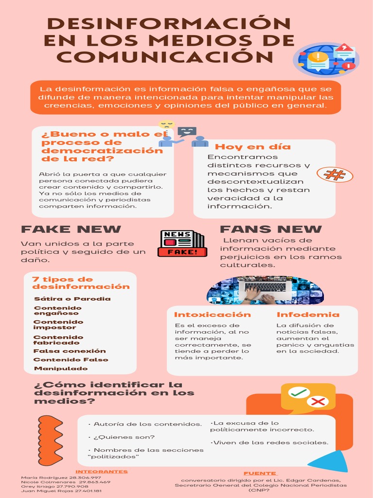 Desinformación en Los Medios de Comunicación: Fake New Fans New | PDF ...