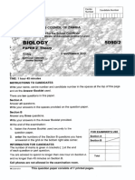 g12 Biology p2 2012