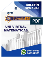 Boletín Semanal - Matemáticas - Repaso II
