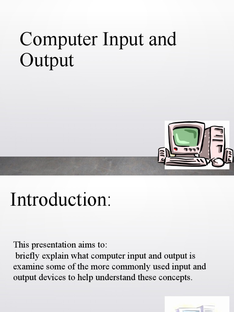 Computer Devices | PDF | Computer Data Storage | Input/Output