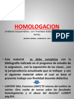 Homologacion - 1