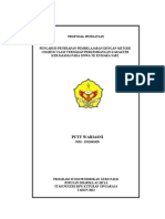 Proposal Penelitian - Putu Wariasni - Nim. 1911041026