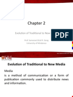 Evolution of Traditional to New Media