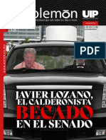Javier Lozano, El Calderonista Becado en El Senado
