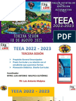 Teea 2022-2023 3a Sesión Valles 18-Ago-2022