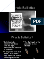 Forensic Ballistics 2014