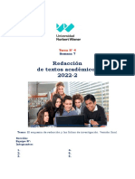 Semana 7.tarea 4. El Esquema de Redacción y Las Fichas de Investigación.