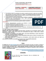 1º Bimestre - Bloco 2 de 19 de Abril A 7 de Maio de 2021 - 5º Ano A