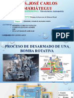 Proceso de Desarmado y Armado de La Bomba Rotativa