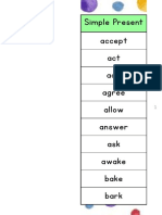 Simple Past Tense