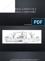 General Layout of A General Cargo Ship