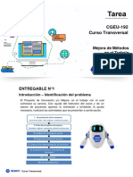 Mejora de Métodos en El Trabajo: CGEU-192 Curso Transversal