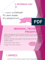 Mengenal Program Presentasi Dini