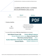 Impacto económico Rusia-Ucrania Ecuador