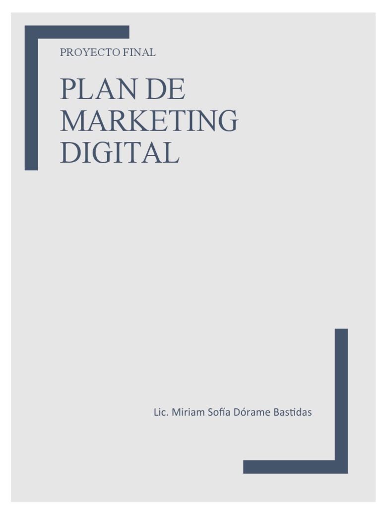 Plan de Marketing Digital para Restaurante | PDF | Marketing | Business