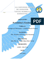 Probabilidad y Estadística - Investigación F - Probabilidad de Poisson