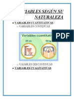 Variables Según Su Naturaleza