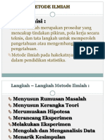 Langkah Metode Ilmiah