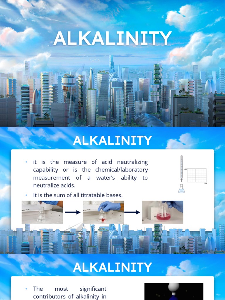 Alkalinity | PDF | Science & Mathematics