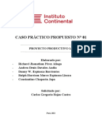 Caso Practico Propuesto N.° 01 PROYECTO PRODUCTIVO IA