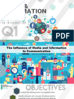 The Influence of Media and Communication Models