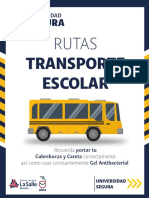 Ruta de Transporte Escolar