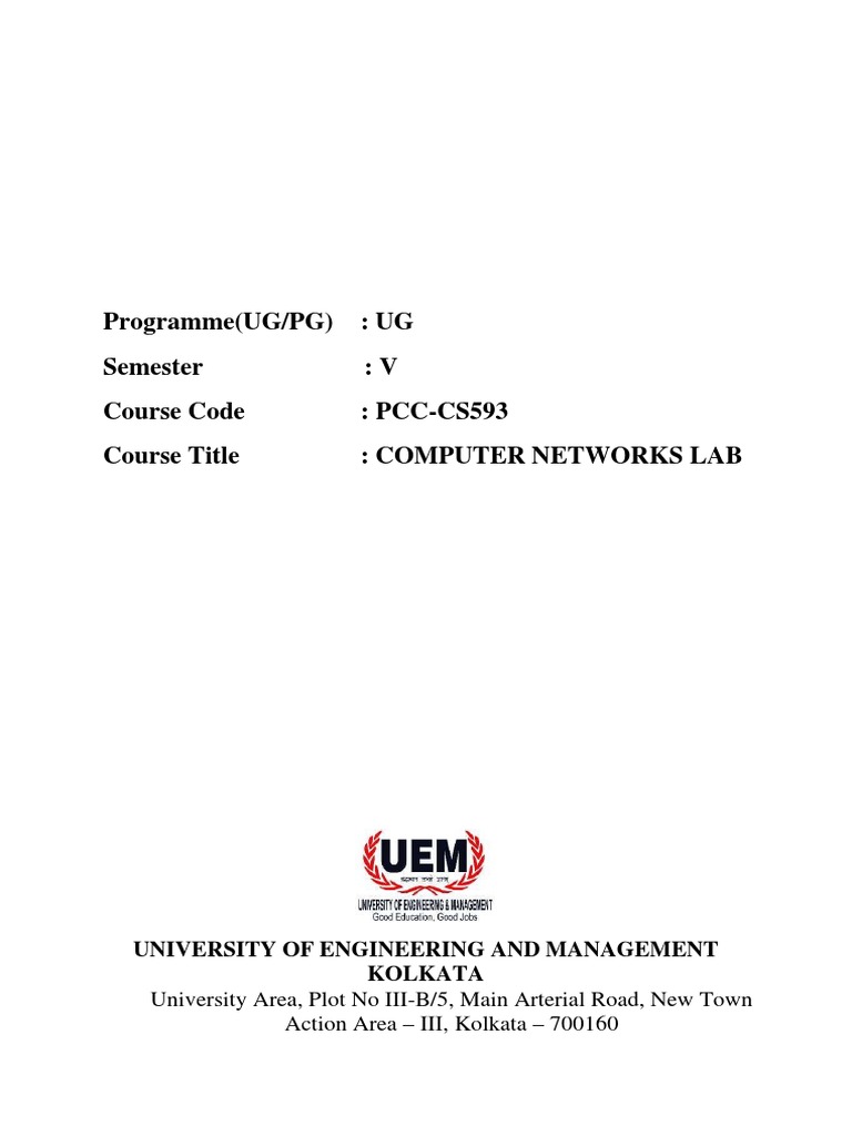 computer network lab assignments