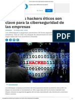 Por Qué Los Hackers Éticos Son Clave para La Ciberseguridad de Las Empresas