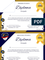 Diplomas Olimpiadas Deportivas