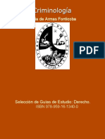 Armas Fonticoba, Tania de - Criminología. en Selección de Guías de Estudio Derecho, Editorial Universitaria 2011