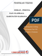 4.pemb. Gedung Pertemuan Dan UKS SD Inpres 2 Kaimana