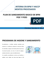 Plan de Saneamiento Basico de BPM - POE Y POES