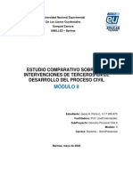 Cuadro Comparativo Sobre La Intervención de Terceros