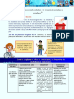 Ciudadanía y participación democrática