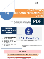 Kompetensi Seorang Pendamping Umkm: Pusat Pengembangan Sumberdaya Manusia (P2Sdm) LPPM Ipb University