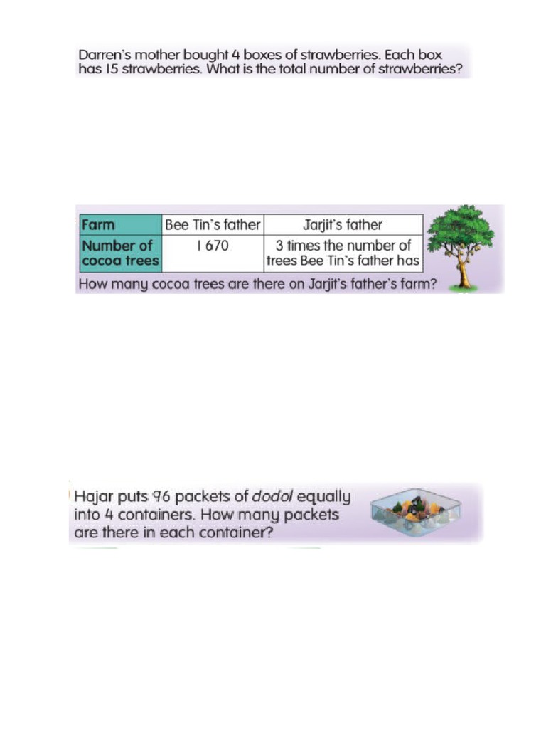 Problem Solving Year 3 | PDF