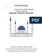 Proposal Masjid Serut