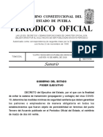 13 Decreto Del Ejecutivo. Tiendas y Alimentos - 16-04-20