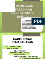 Bab 12 Pemeriksaan Persediaan