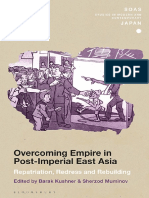 Overcoming Empire in Post-Imperial East Asia - Repatriation, Redress and Rebuilding